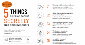 Read more about the article 5 Everyday Habits That May Be Making Your Home Less Hygienic